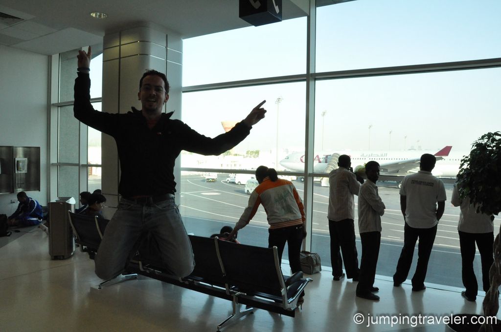 Jumping in Doha