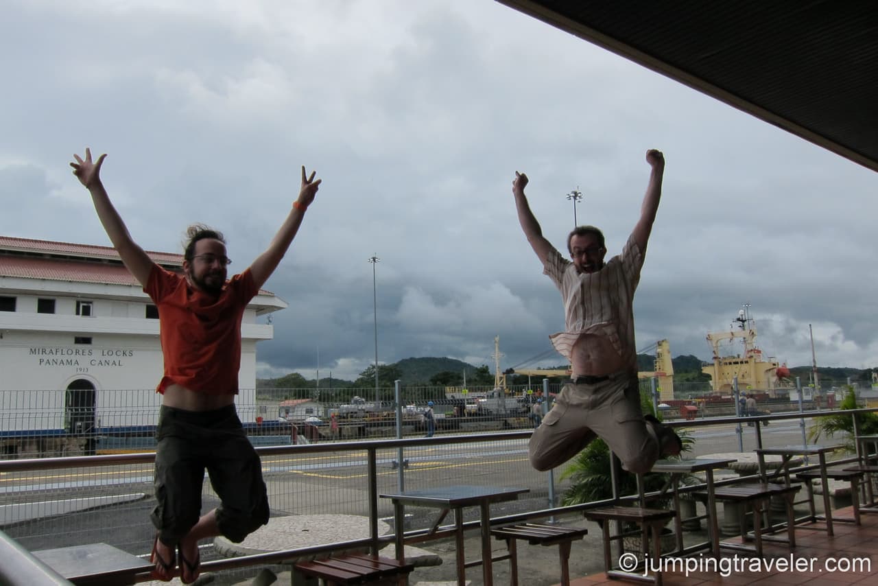 Jumping on the Panama Canal