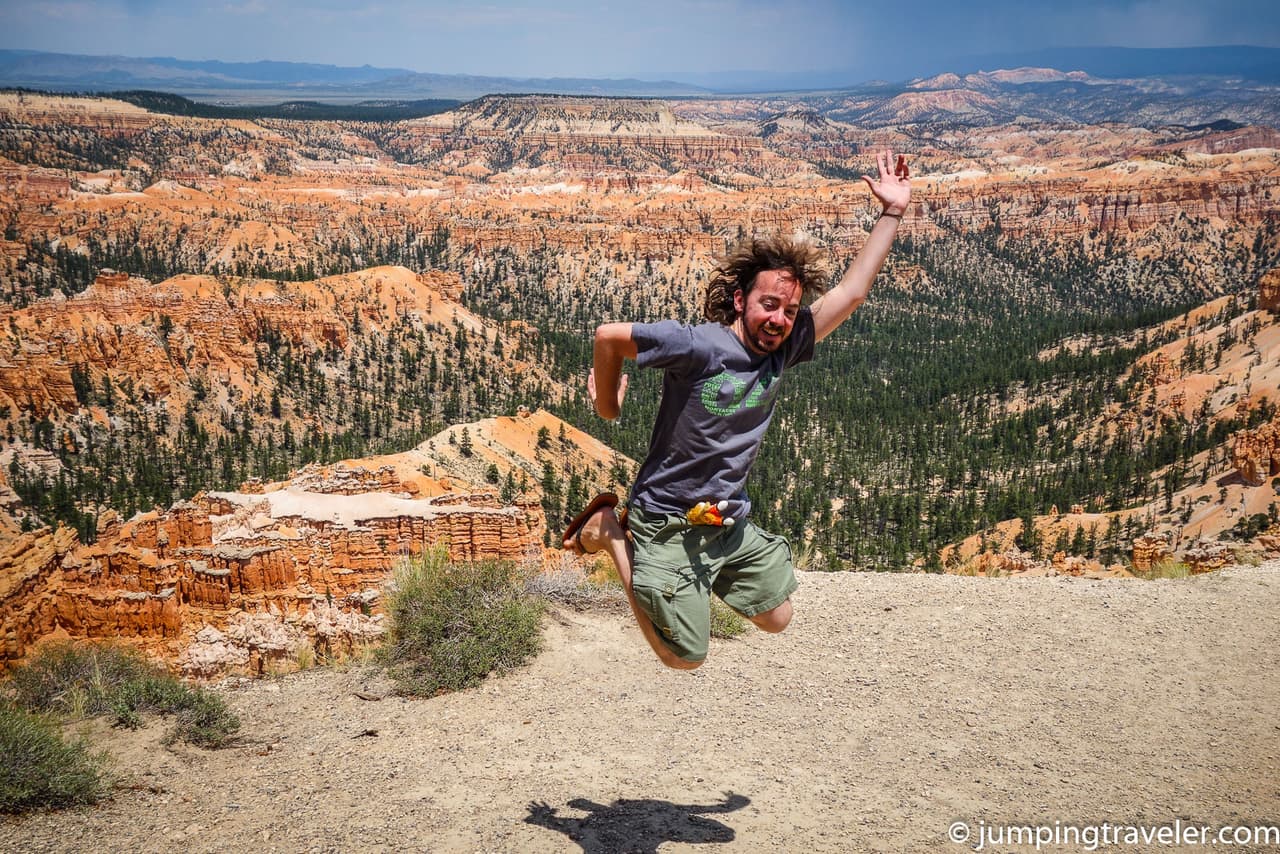 Egyptian Jump in Bryce National Park