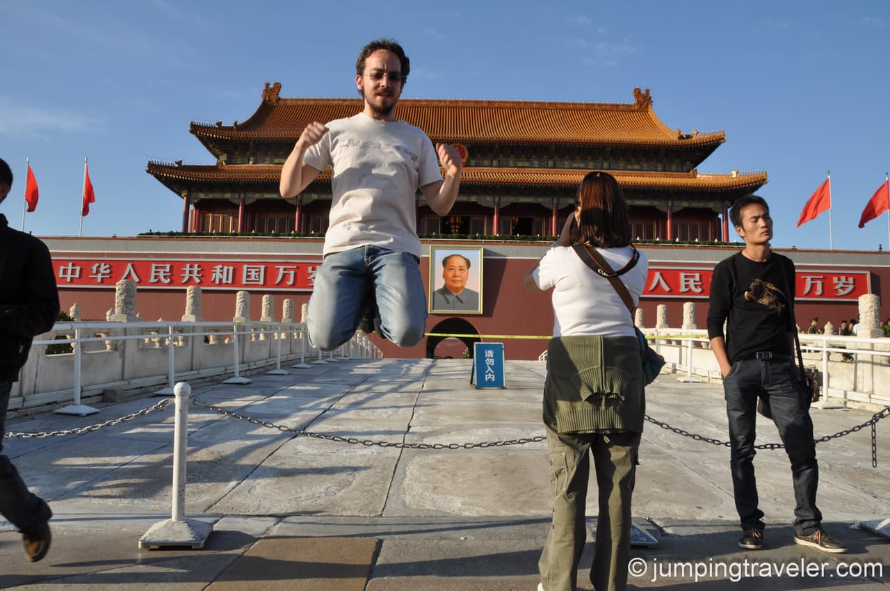 Jumping in Front of Mao