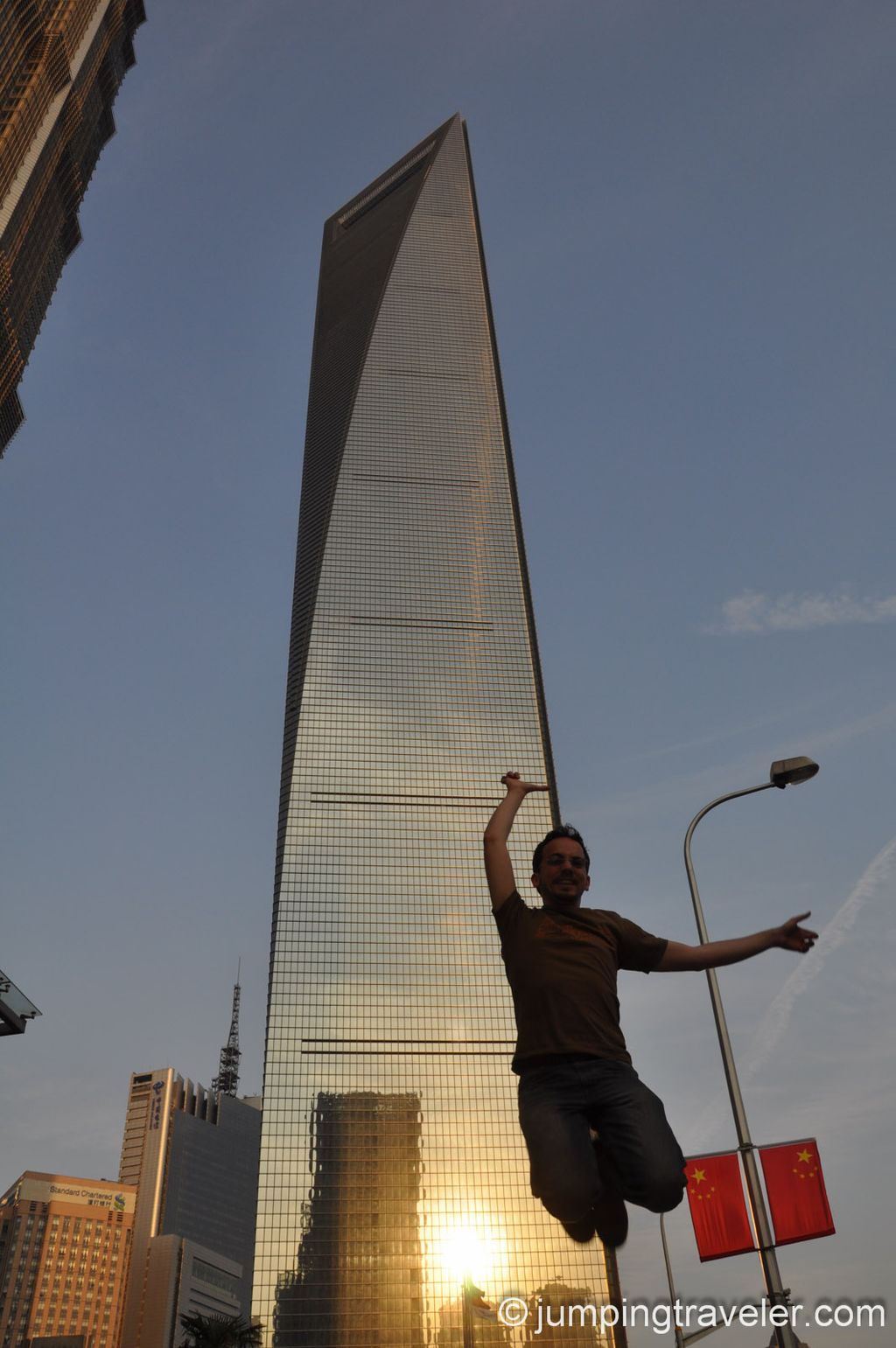 Jumping in Shanghai