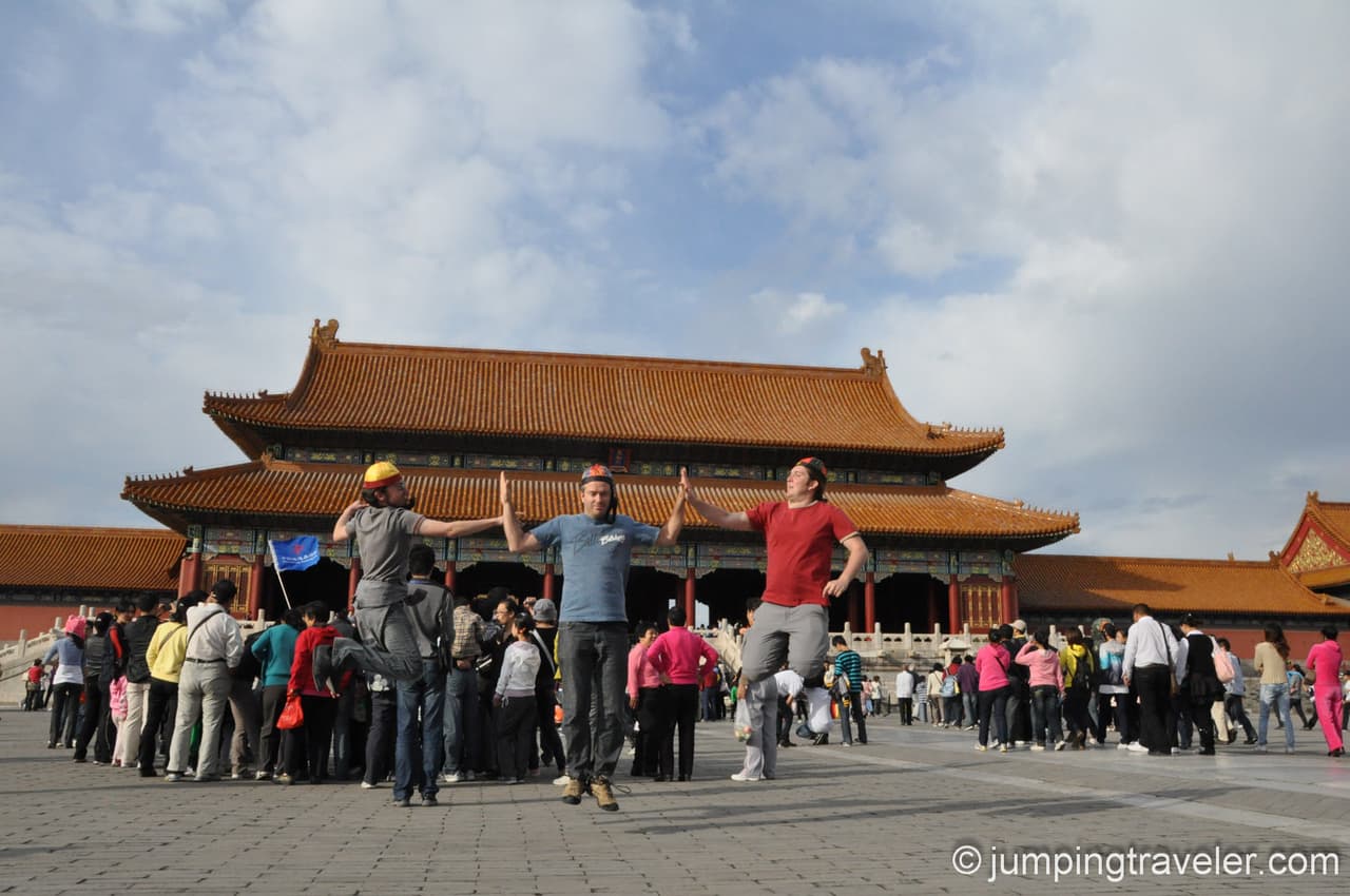 Jumping in the Forbidden City