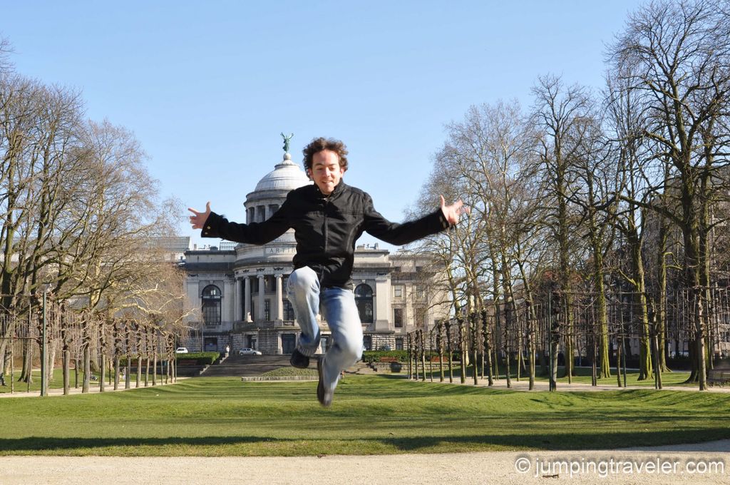 Jumping in Brussels
