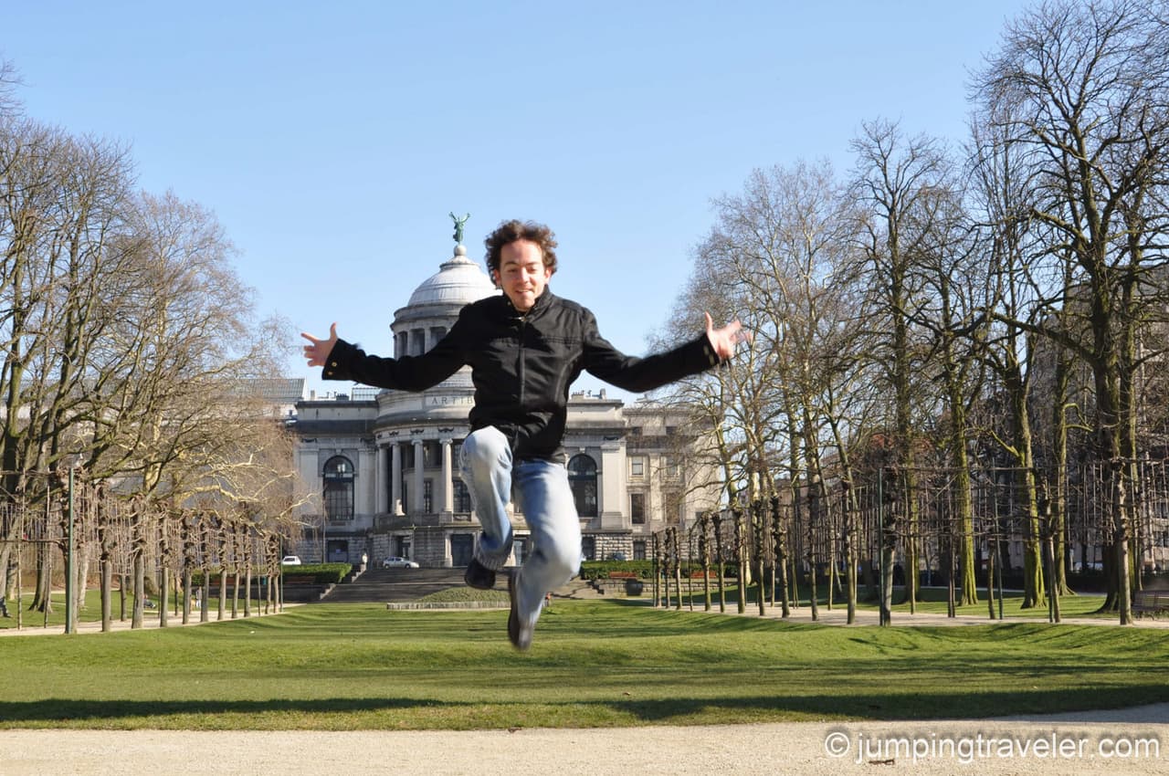 Jumping in Brussels