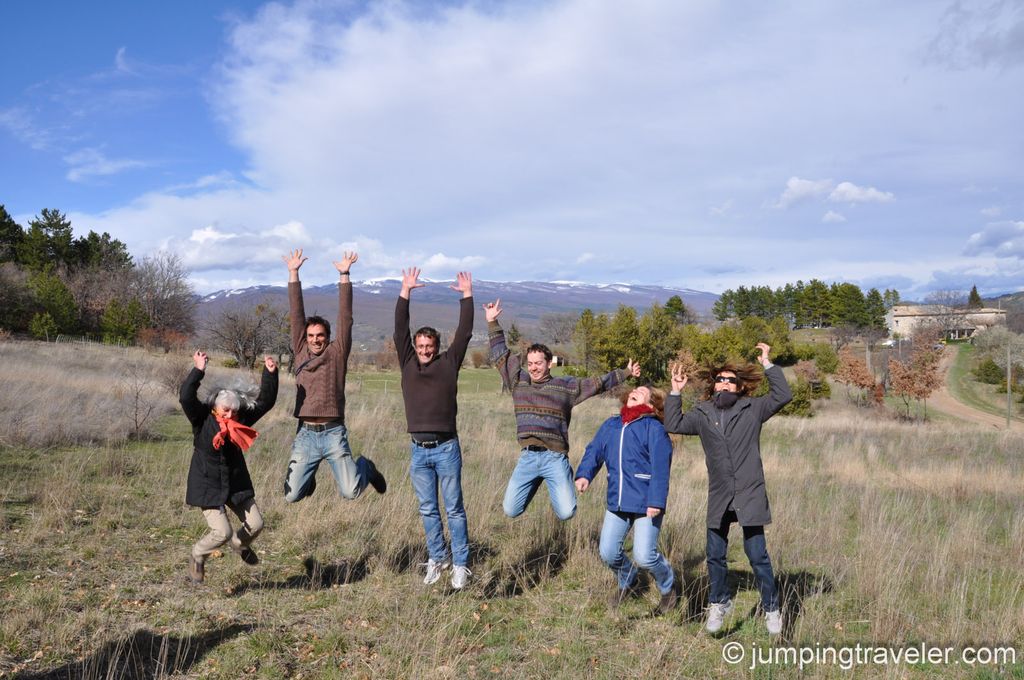 Jumping for Easter in Limans