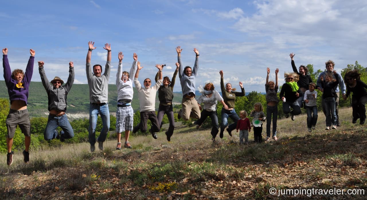 Easter family jump