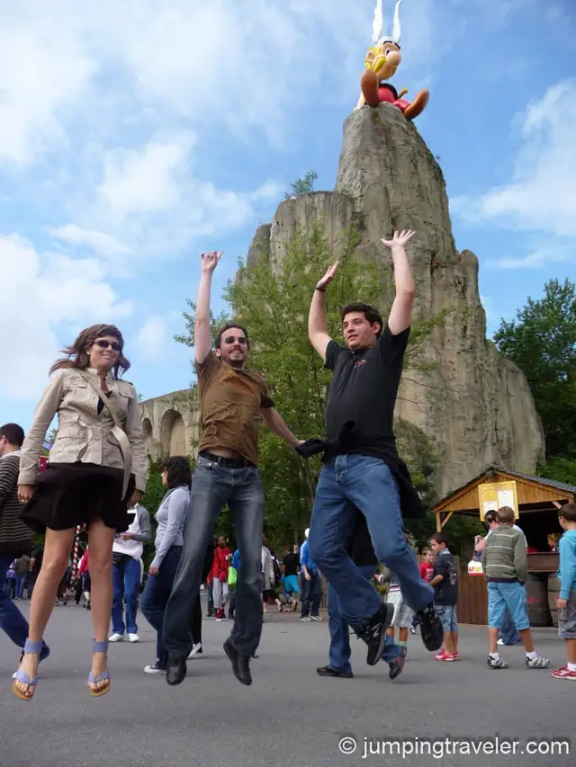 Jumping at Le Parc Astérix