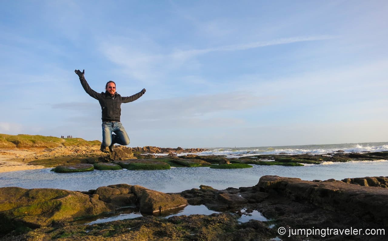 Jumping in Lorient
