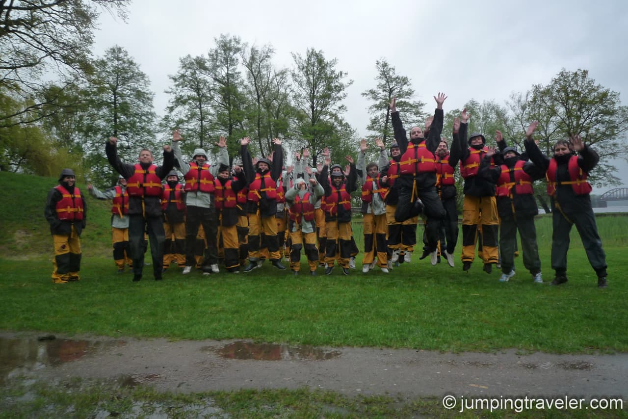 Jumping in Potsdam
