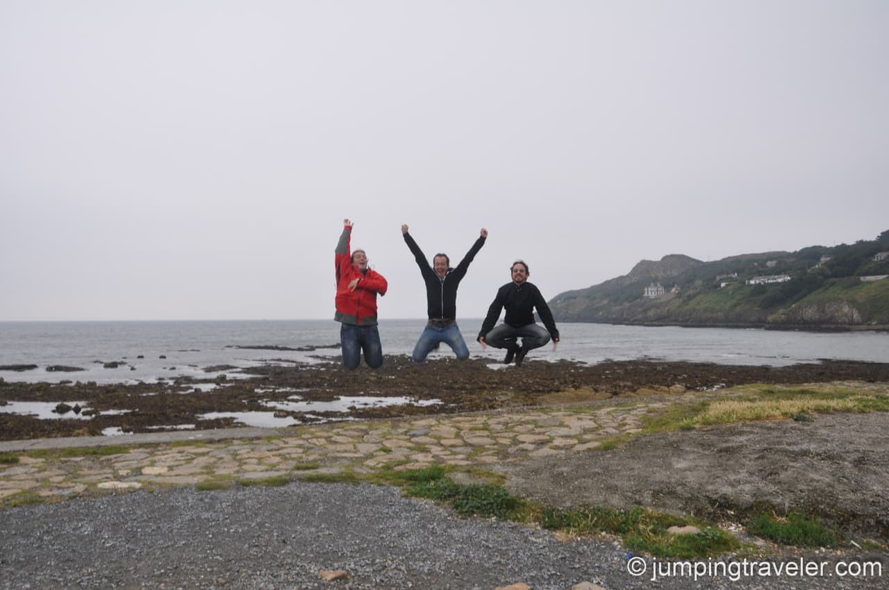 Jumping in Howth
