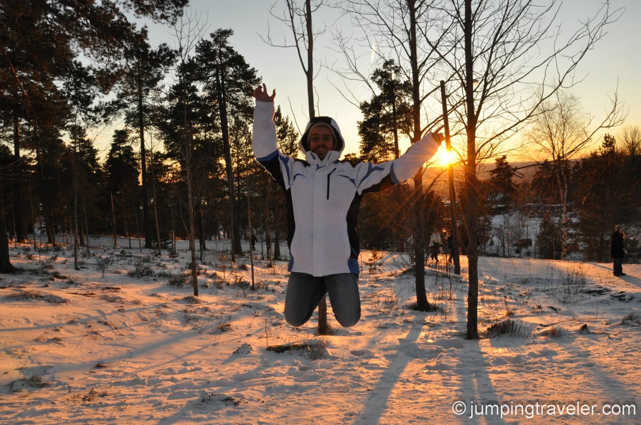 Jumping in Oslo again