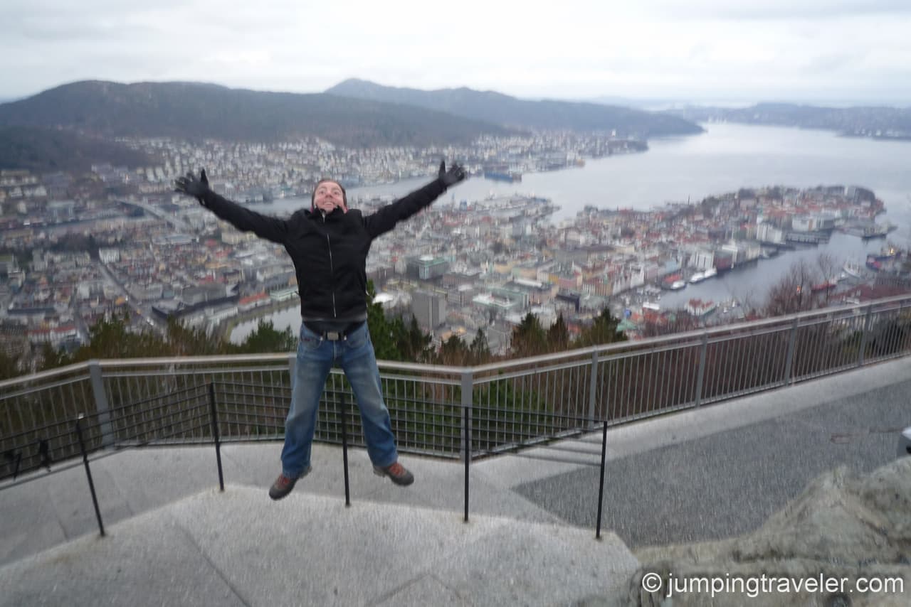 Jumping in Bergen