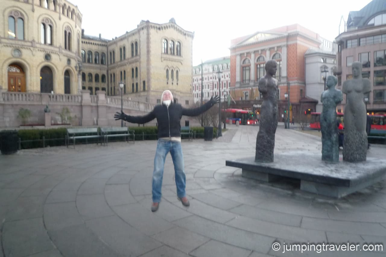 Jumping in Oslo