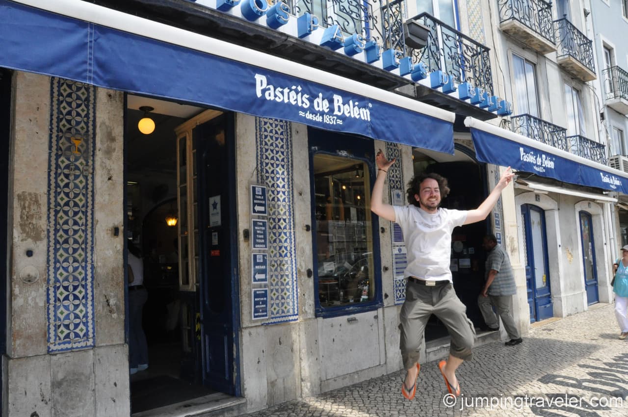 Jumping in Belém