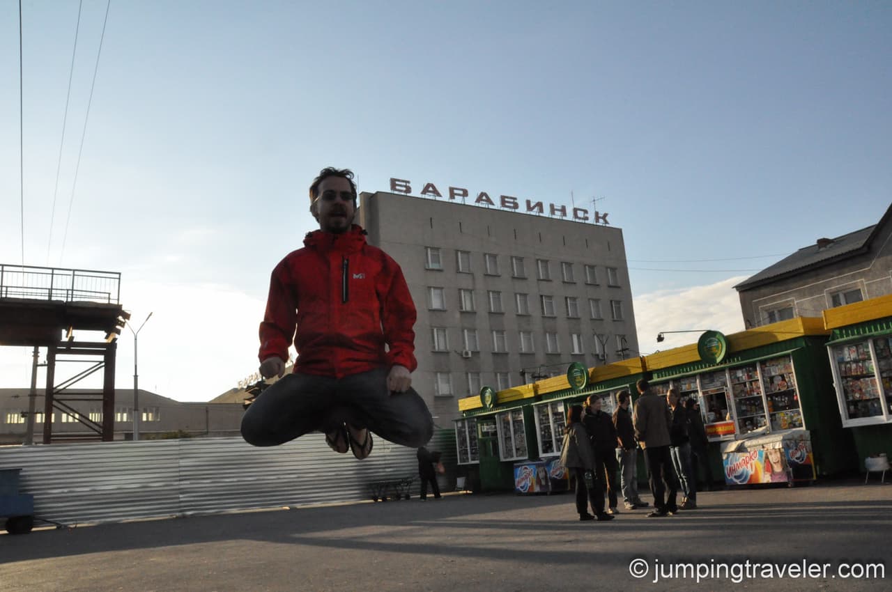 Jumping in Barabinsk