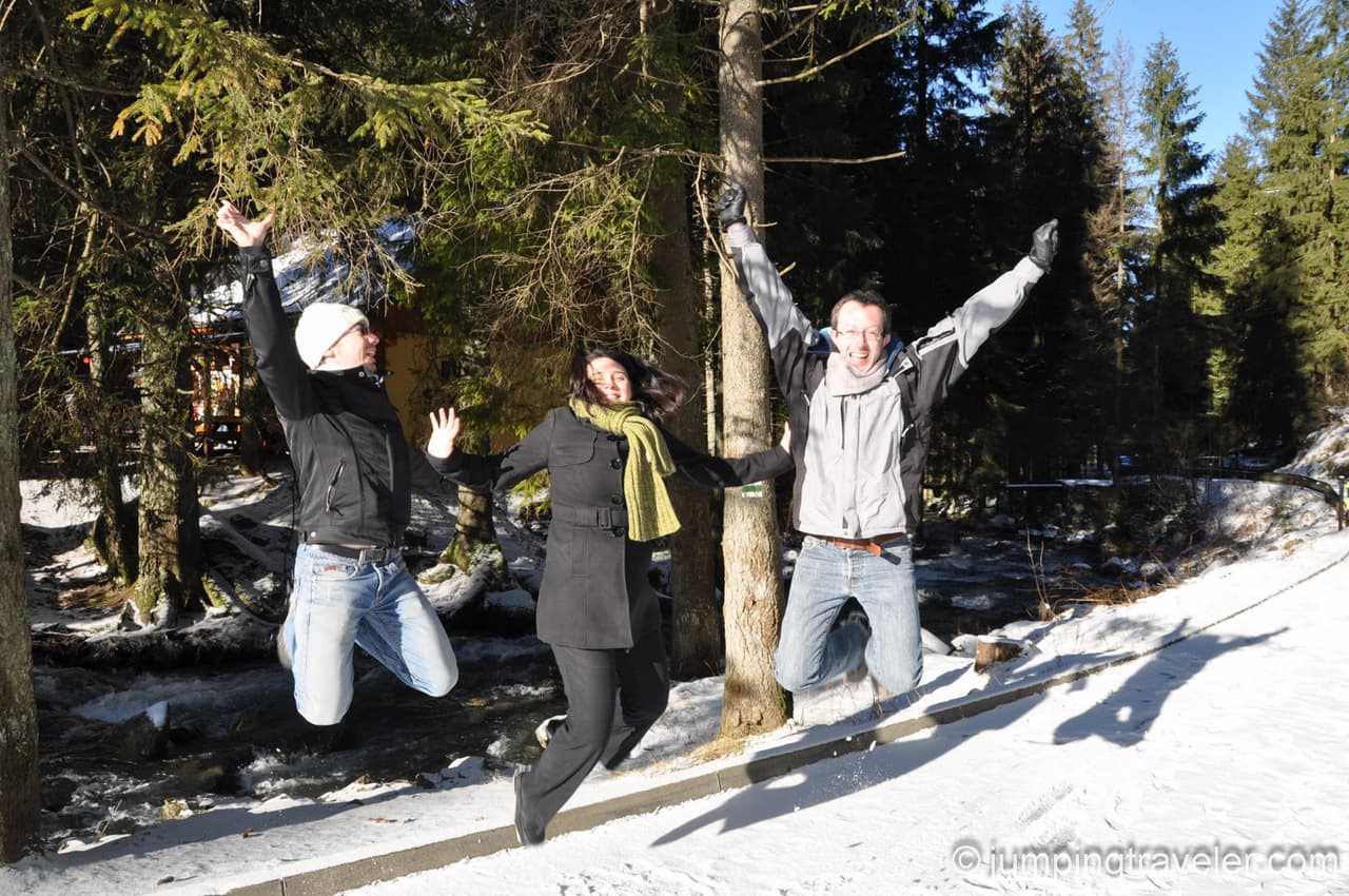 Jumping in Liptovský Mikuláš