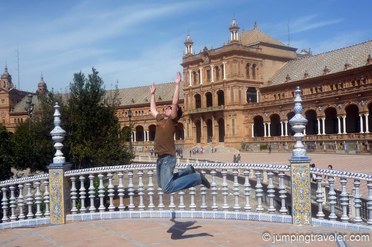 Jumping in Seville