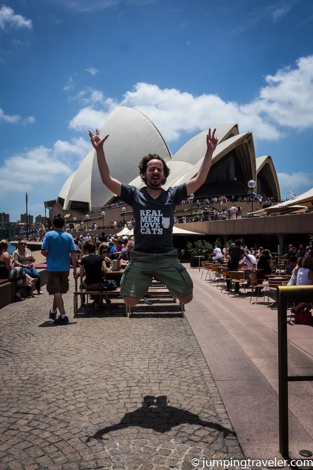 Jumping in Sydney Australia